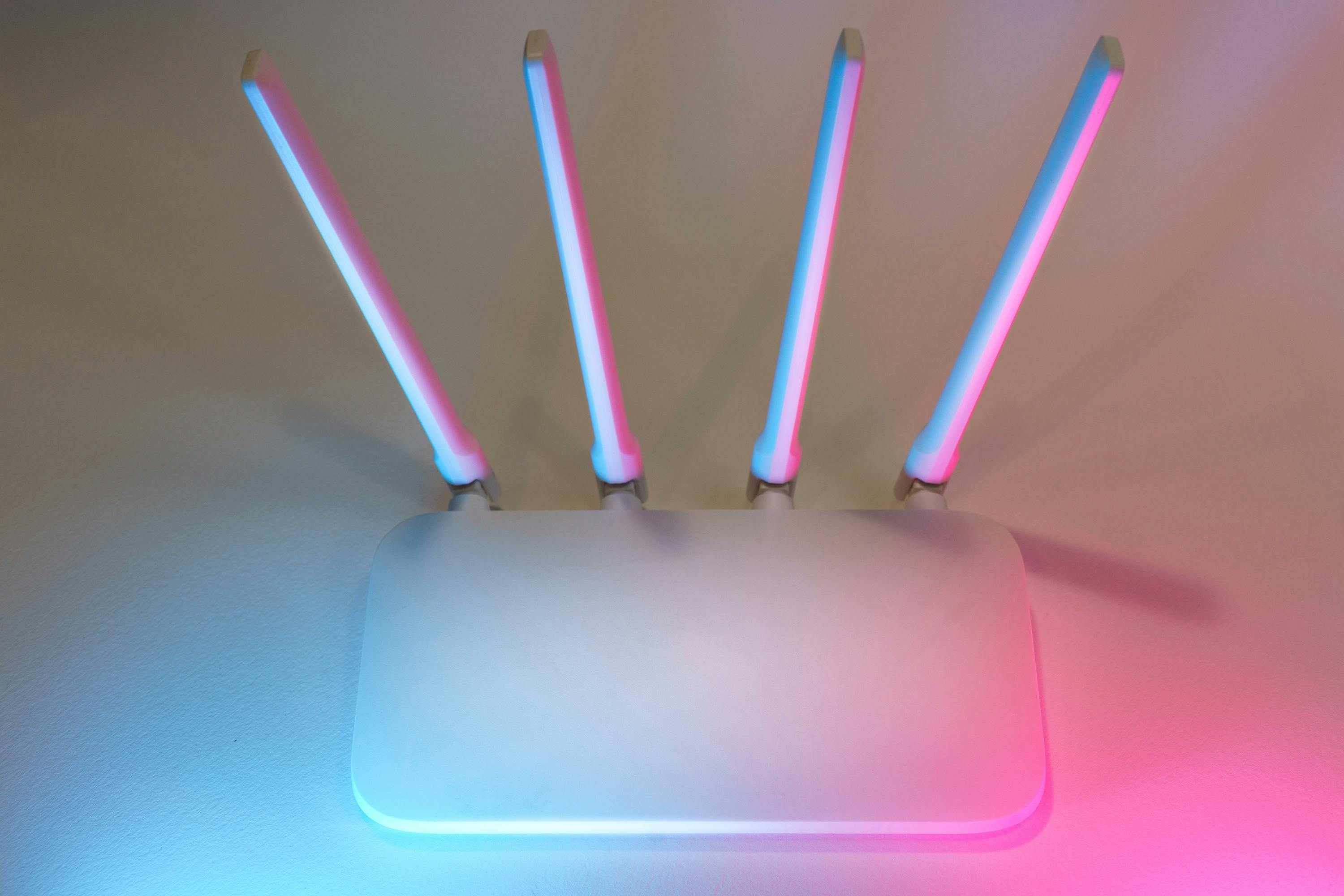 Nowoczesny router WiFi